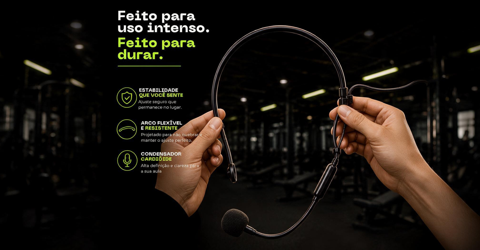 Microfone headset
